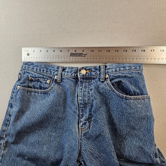 J.Crew Denim Jeans Men's Size 33x32 Blue Straight Fit Plaid Lined Cotton - Picture 5 of 16